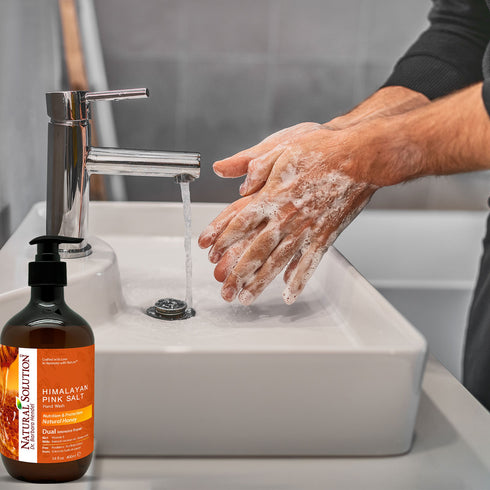 Liquid Hand Wash, Honey - 13.5 fl oz | NATURAL SOLUTION